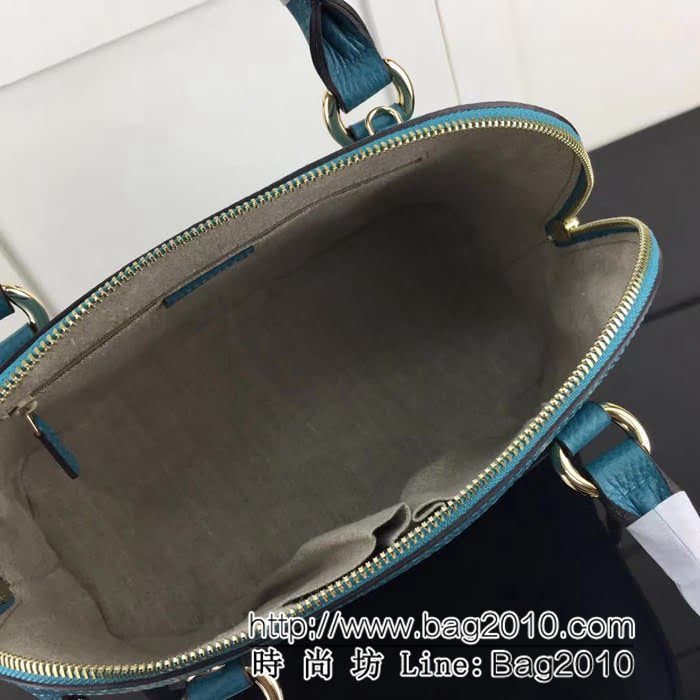 GUCCI古馳原單 新款專櫃品質原單貨實物實拍449662 藍色手提挎包 HY1148